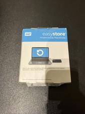 WD WDBKUZ0020BBK-WESN Easystore 5TB External USB 3.0 Portable Hard Drive - Black