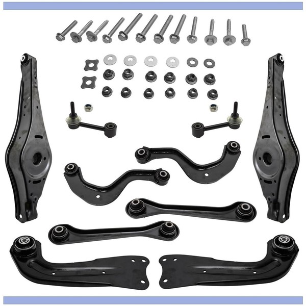 Querlenker Satz Hinten FüR Skoda Yeti 5L Schrauben 10 Teile Hinterachse-image