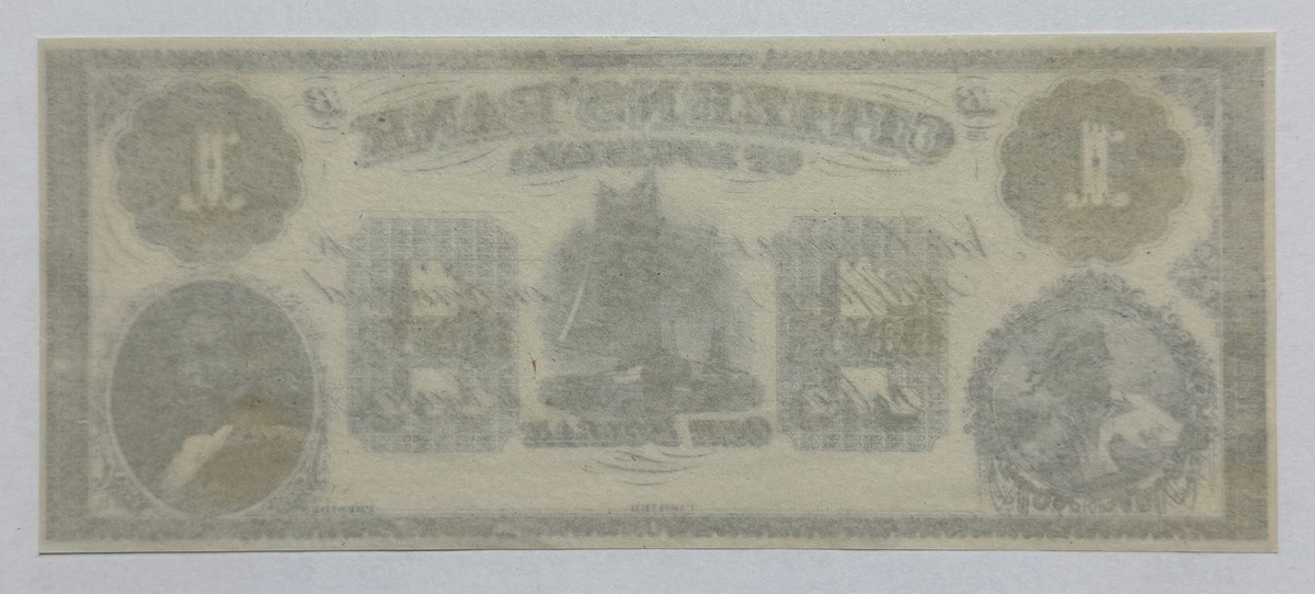 UNC $1 One Dollar Citizens' Bank of Louisiana Obsolete Note TZHH