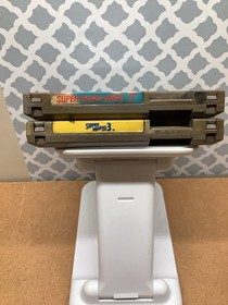 Super Mario Bros. 2 & 3 Nintendo NES 2 Video Game Cartridge Lot - Untested