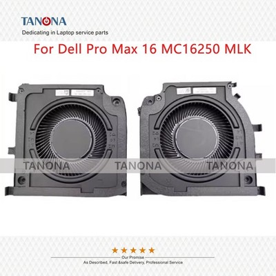 1PAIR New For Dell Pro Max 16 MC16250 MLK CPU GPU Cooling Fan Cooler