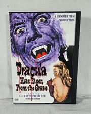 Dracula Has Risen From The Grave Christopher Lee Horror Vampire Drama DVD Disc