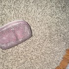 Pink Rhinestone Zippered Makeup Bag Cosmetic Case Travel Pouch — photo 3