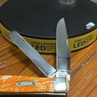 Case XX 9254TN Trapper 2-Blade Slipjoint Pocketknife, Orange Synthetic Handle — photo 3