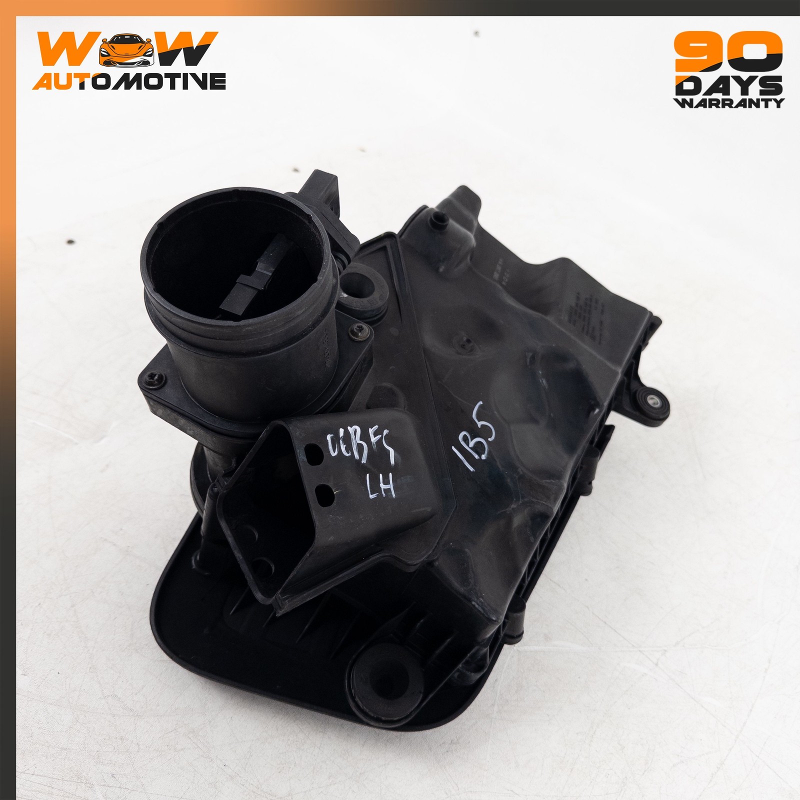 04-13 BENTLEY CONTINENTAL FLYING SPUR LEFT AIR INTAKE CLEANER BOX ASSEMBLY OEM