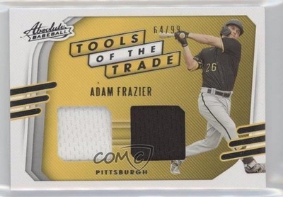 2021 Panini Absolute Tools of the Trade 2 Swatch Retail 64/99 Adam Frazier 0nb2