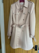 Precis Petite Women's Blush Pink Coat Size 12 Button Up New Without Tags