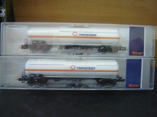 Roco HO 76974 2x Kesselwagen Transfesa im Set "Neu"(536) | Zustand: Neu