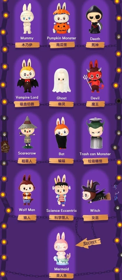 Монстры Carnival Series Слепая Коробка Подтвержденная Фигурка Игрушка Подарок - Изображение 3 из 4