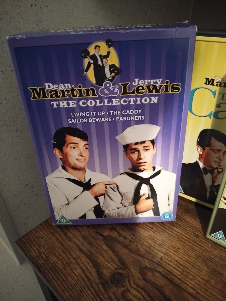 Jerry Lewis & Dean Martin- The Collection 4 dvd box set *VGC* - Image 2 of 4