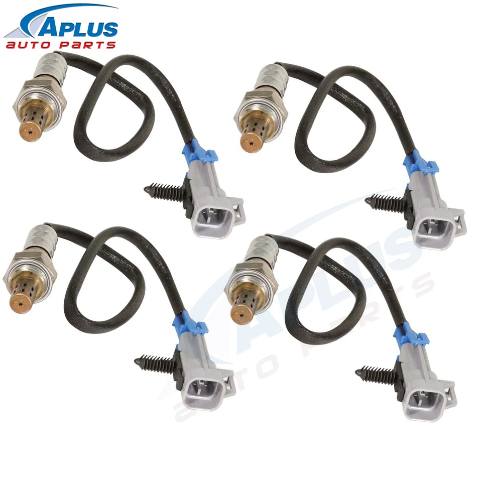 Sensor de oxígeno O2 aguas arriba y aguas abajo 4 piezas para Chevrolet Tahoe 2000 2001 2002 Foto 2 de 4