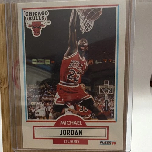 Fleer 1990-91 - Michael Jordan #26 Chicago Bulls Base Set Basketball Card