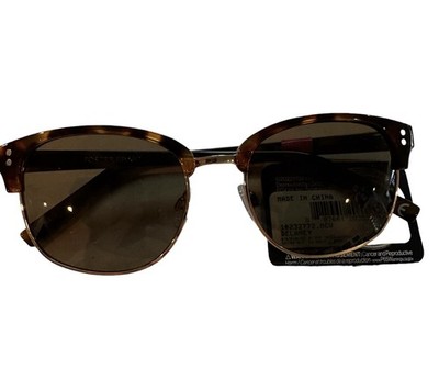 Foster Grant Delaney Polarized Aviator Sunglasses Tortoiseshell