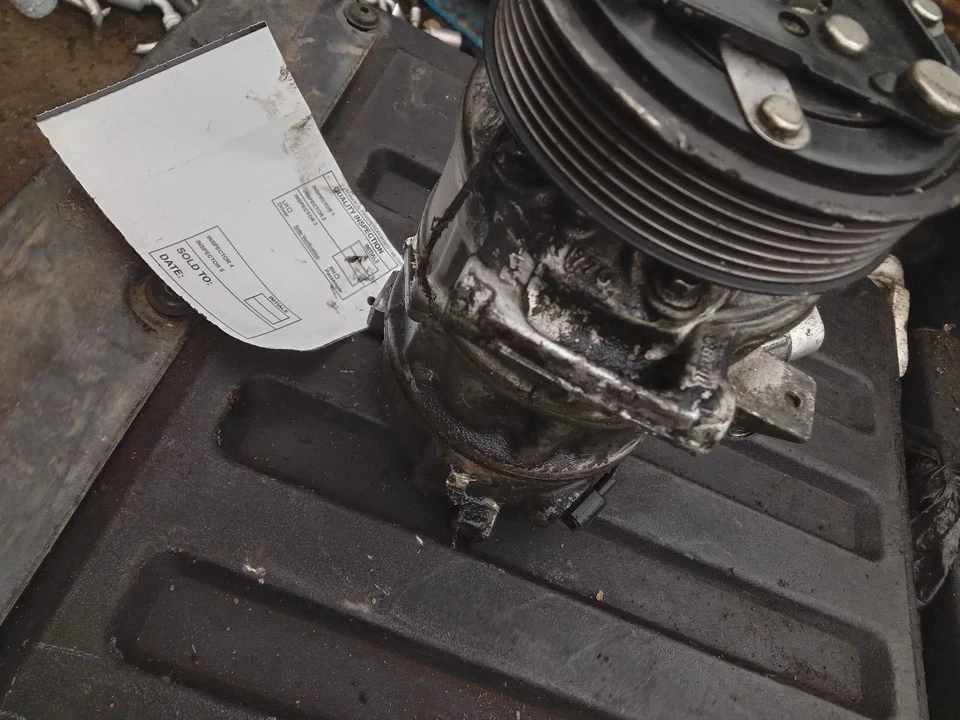 Used A/C Compressor fits: 2017 Infiniti Q60 3.0L VR30DDTT Grade A Foto 3 de 4