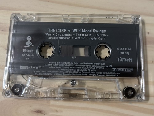 THE CURE Wild Mood Swings cassette 1996 Elektra Robert Smith - Picture 4 of 13