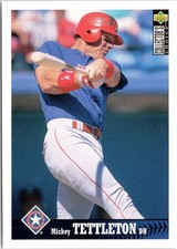 Mickey Tettleton 1997 Collector's Choice Texas Rangers #TR13 Texas Rangers