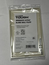 Single Blank Oversized Wall Plate Light Switch Cover Outlet Covers 1 Gang Screws