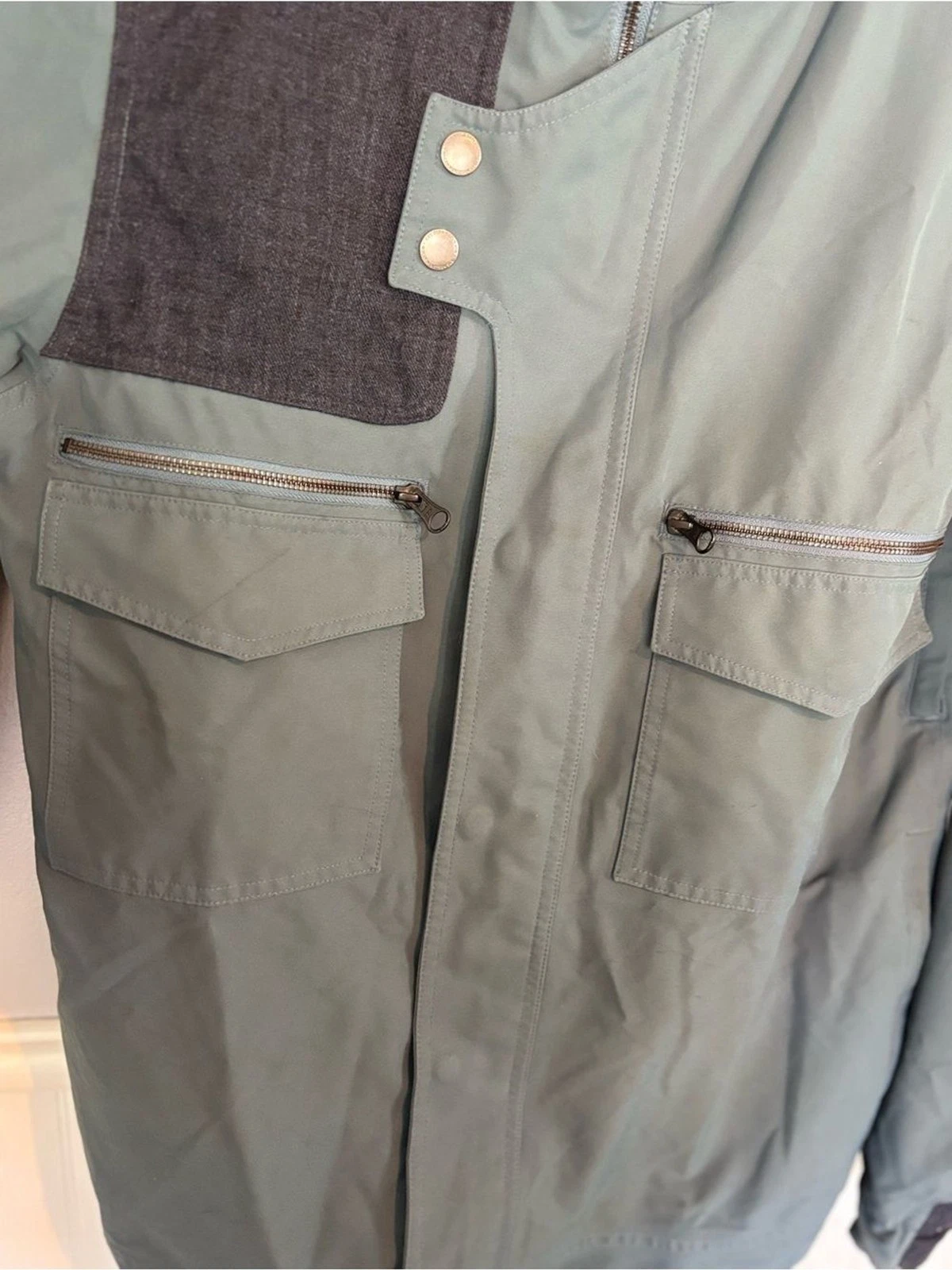 Holden Men's Teal Waterproof Hooded Snowboard Utility Jacket Size Large image 7