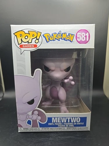 Funko POP! Games Pokemon Mewtwo #581 Vinyl Figure