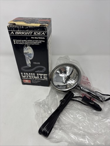 Unity Unilite 772 Handheld Spotlight 10ft Cord, On Off Switch, 12 V ...
