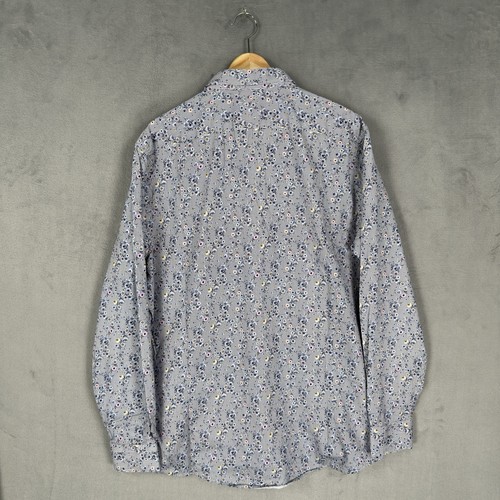 Guide London Premium Floral Shirt Mens Size XXXL 3XL Multicolored Long Sleeve - Picture 4 of 11