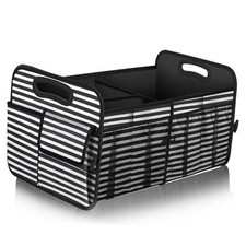 Car Trunk Organizer,Car Storage Organizer with 72L Capacity Large Stripe