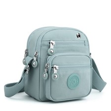 Women Ladies Messenger Shoulder Bag Multi Pocket Cross Body Bags Travel Handbag