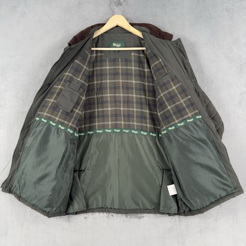 Hoggs Of Fife Jacket Men’s Size Small Khaki Lambourn Hunting Quilted Padded - Picture 5 of 14