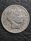High Grade 1898 S Barber Half Dollar