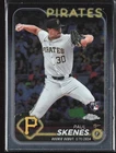 2024 Topps Chrome Update Paul Skenes Rookie Card Debut RC #USC27 Pirates