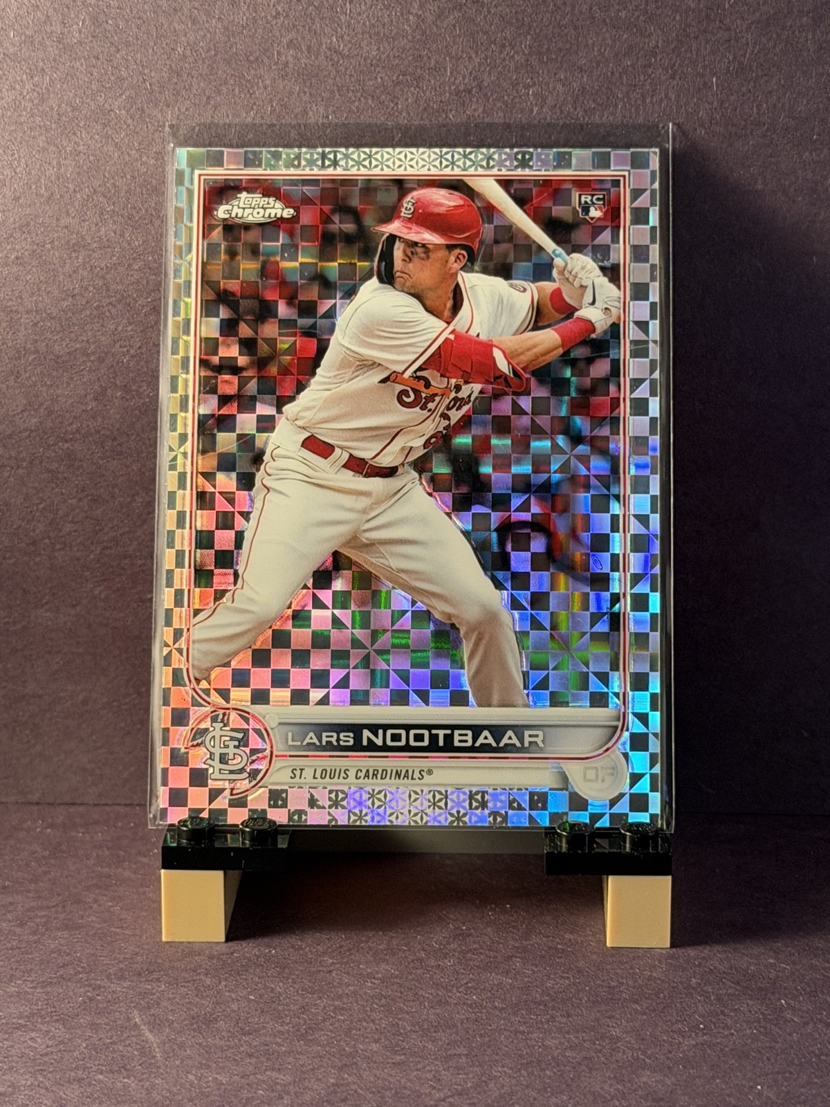2022 Topps Chrome - Lars Nootbaar #19 X-Fractor (RC)