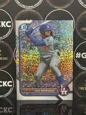 2022 Bowman Chrome Prospects Speckle Refractors BCP238 Luis Rodriguez 245/299