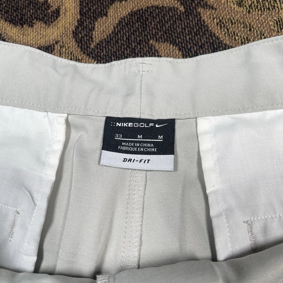 Pantalones Cortos Nike Golf Dri-Fit Para Hombre Talla 33 Gris Elastizados Rendimiento 330239-010 Foto 3 de 4