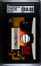 Bobby Jones 2006-07 Topps Triple Threads Auto Relic Rookie RPA /25 SGC 10/8.5