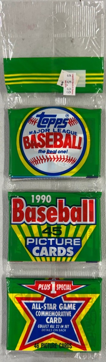 1990 Topps Baseball Rack Pack | eBay