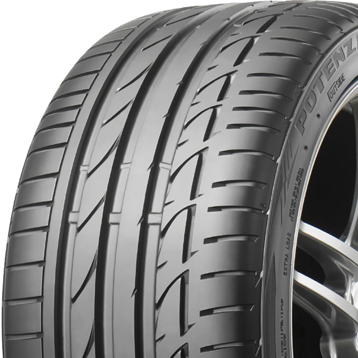 4 Tires Bridgestone Potenza S001 RFT 275/35R21 99Y Performance Run