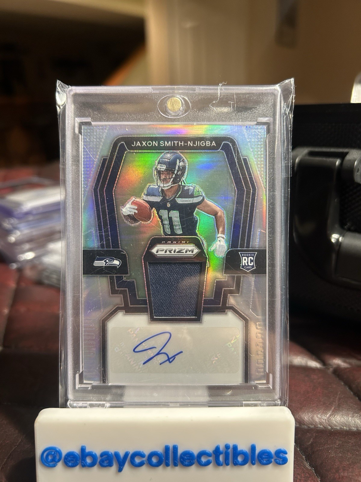 Jaxon Smith Njigba 2023 Prizm Silver RPA /99 #RPA-JSN