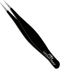 Ultra Fine Sharp Pointed Tweezers Precision, Needle Nose Pointy Tweezers for Ing