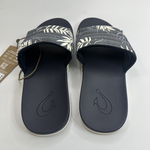 OluKai MAHA 'OLU Trench Blue / Aloha 10517-DEHA Hombre US 9 EURO 42 - Imagen 3 de 9
