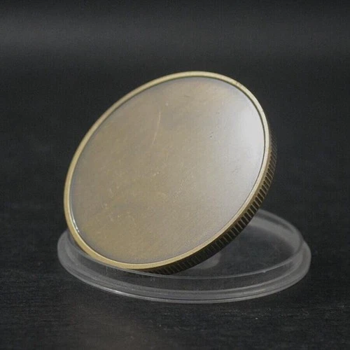 10Pcs Blank Brass Challenge Coin Commemorative Engravable Collection Laser