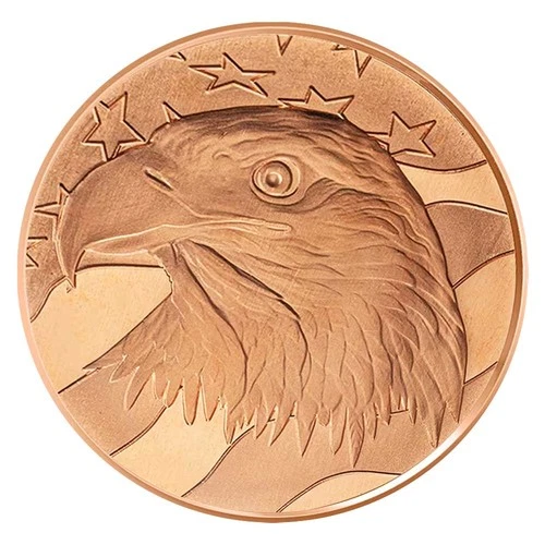 1-oz Eagle .999 Fine Copper Round