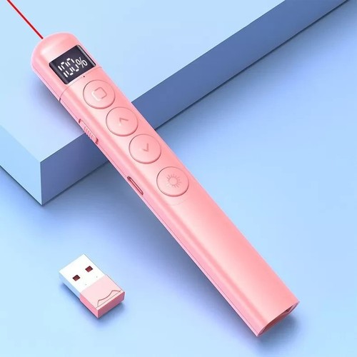 USB Wireless Presenter PowerPoint Pointer Clicker Pen Laser PPT Remote Control - Afbeelding 13 van 15