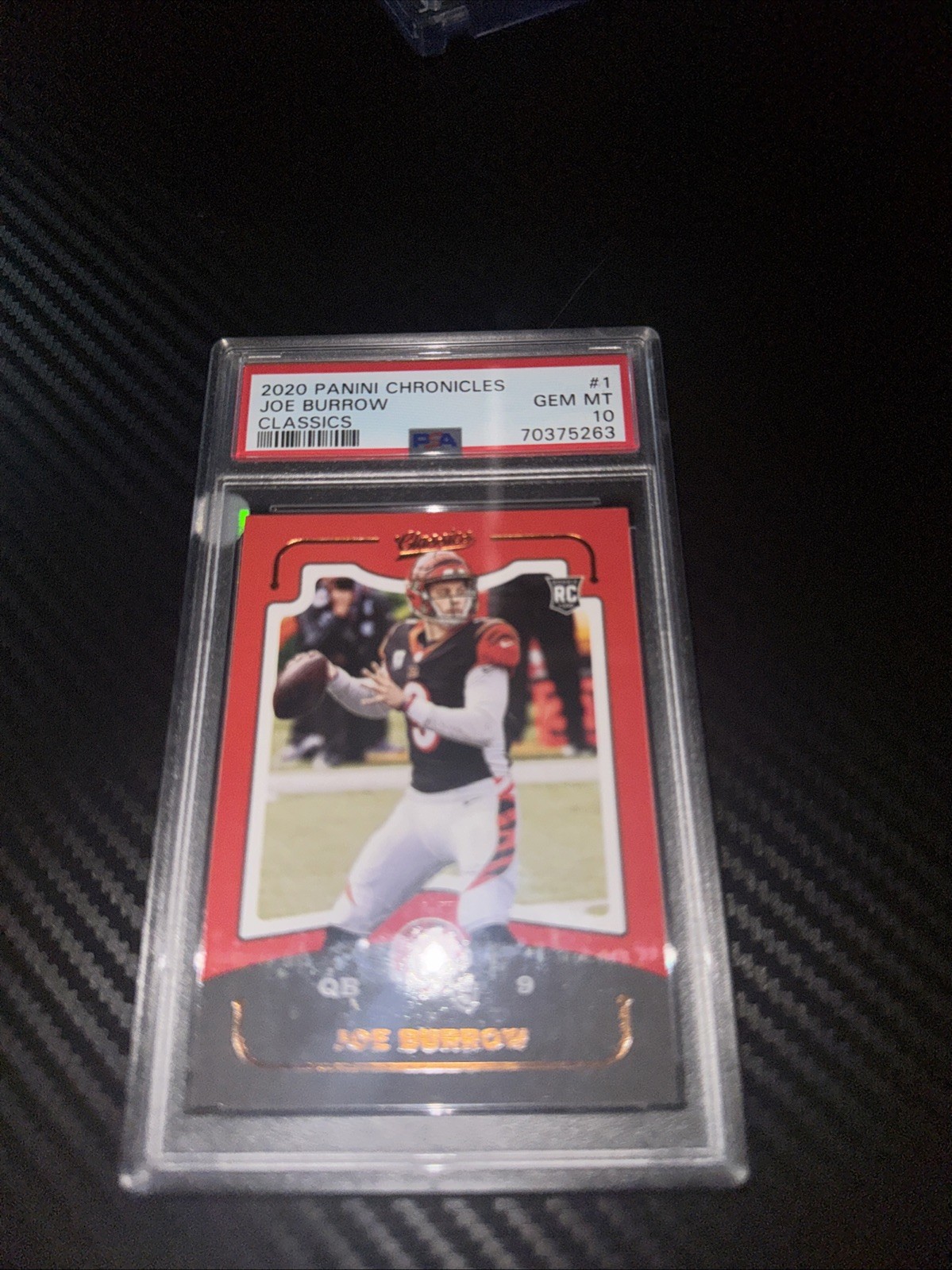 Joe Burrow Panini Chronicles Classics #1 Base