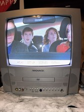 CRT TV Magnavox MWC13D5 13" DVD Combo Retro Gaming TV