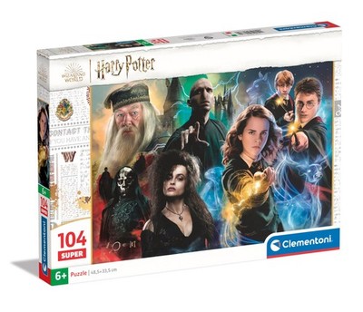 Clementoni Jigsaw Puzzle Harry Potter 104 Pieces - Supercolor Puzzle For Ch