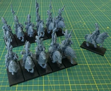 Highlands Miniatures Sunland Golden Flames Knightly Order Core Set (bases inc)