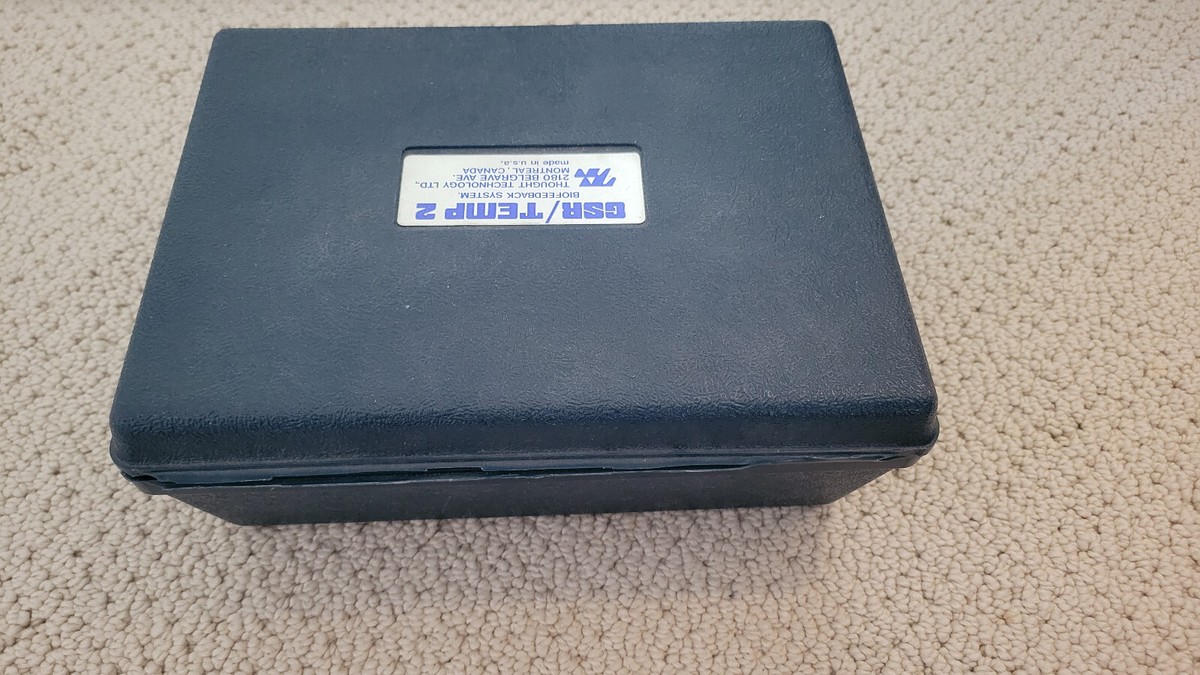Gsr2 Biofeedback Relaxation System With Plastic Case And