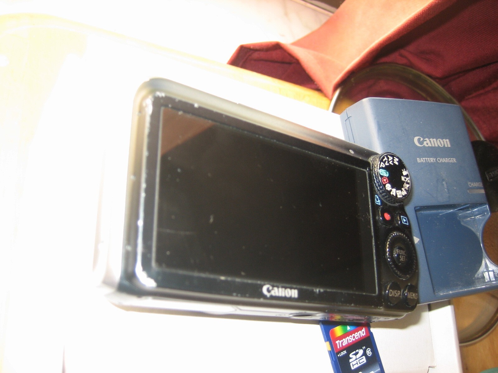 Canon PowerShot SX210 IS 14.1MP Digital Camera & Battery+ Charger WORKS ...