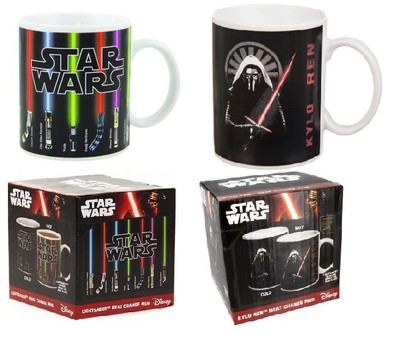 star wars lightsaber heat change mug