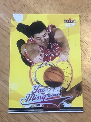 2004-05 Fleer Ultra Yao Ming #127 HOF
